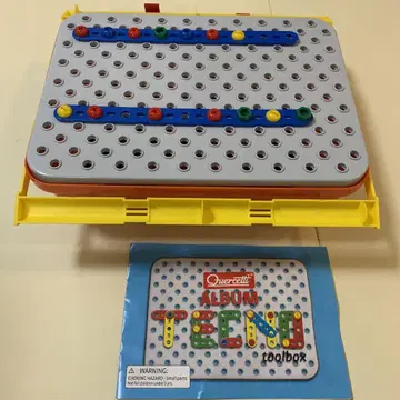 결품 없음 보네르드 테크노 툴박스 128 피스 공구 나사 빌더