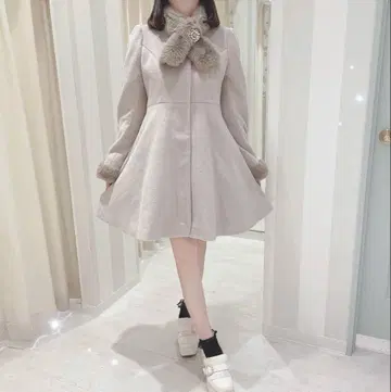 evelyn 코트 아우터 2023 핑크