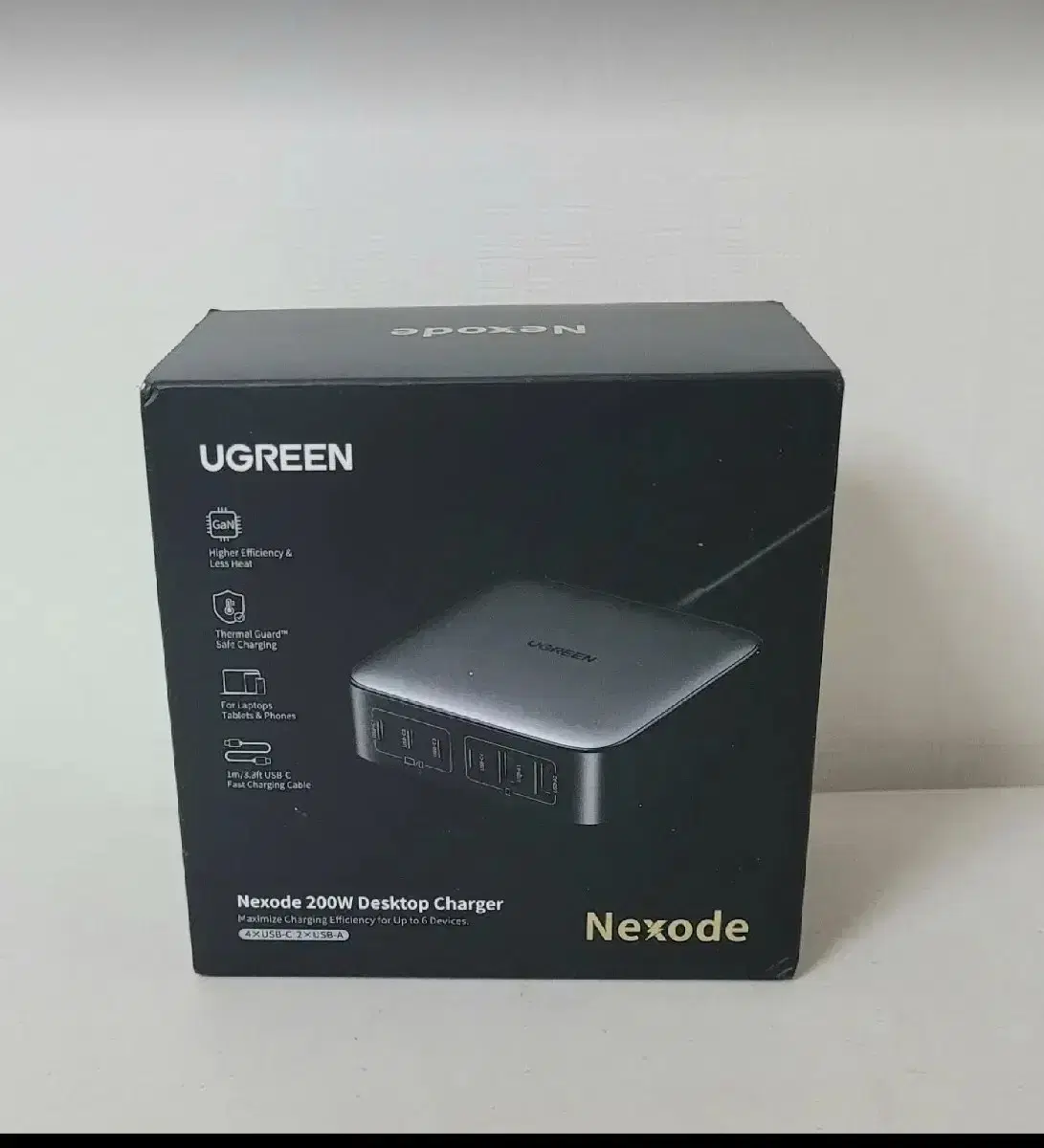 유그린 200w UGREEN  Gan 충전기 PD3.0 6-in-1 판매