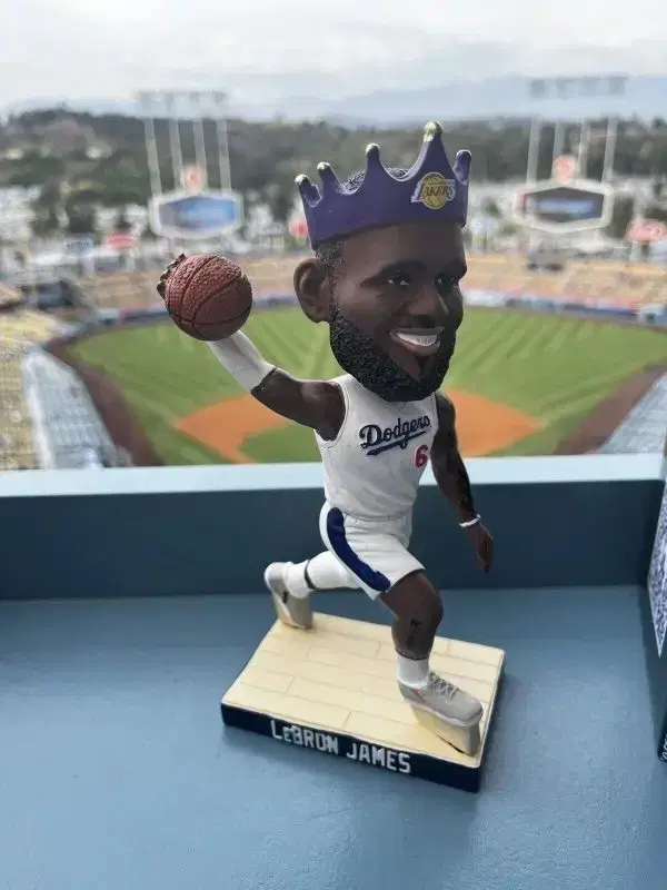 LA Dodgers 다저스 lakers 레이커스 르브론 제임스  버블헤드