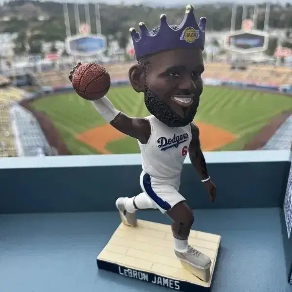 LA Dodgers 다저스 lakers 레이커스 르브론 제임스  버블헤드