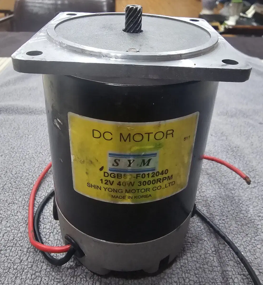 DC 모터 /12V  3000rpm