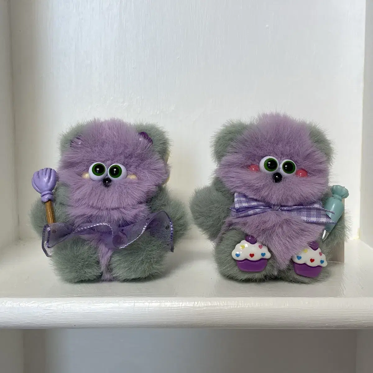 Mondang Monster Baby keyring Set Handmade Dolls