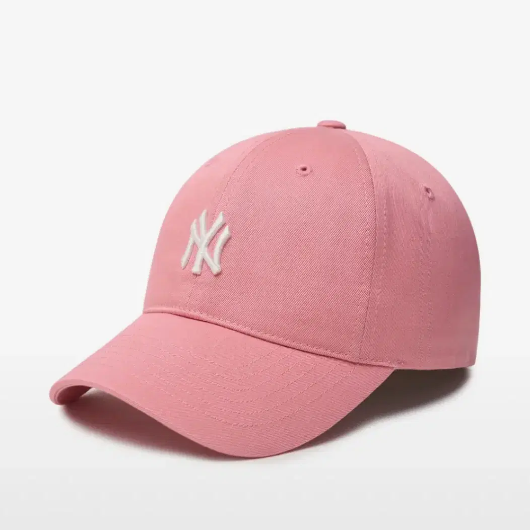 새상품) MLB 루키 언스트럭쳐 볼캡 NY (Pink)