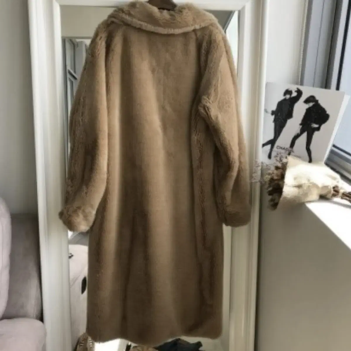 Ganni faux fur coat 가니 퍼코트/퍼자켓