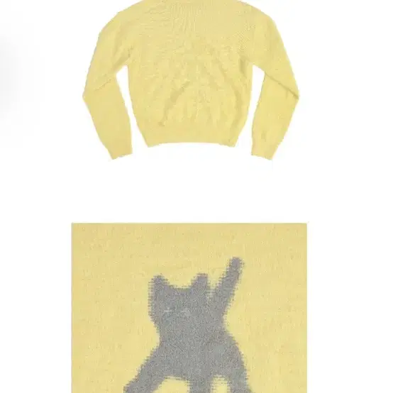 Aeae Flashed Cats Angora Knit