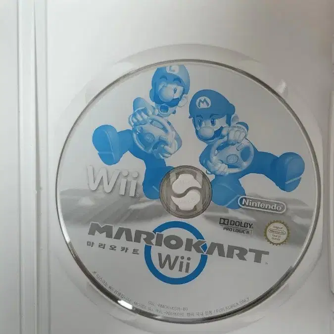 닌텐도 마리오카트 wii 케이스포함