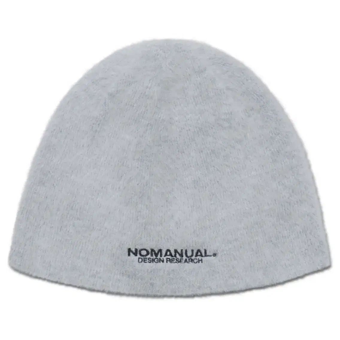 노메뉴얼 NM HAIRY BEANIE - LIGHT GRAY