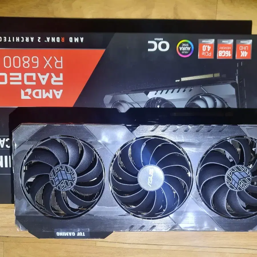 ASUS RX6800XT 중고무료배송