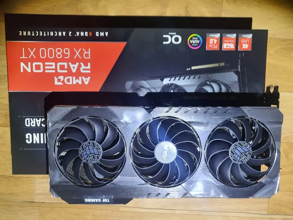 ASUS RX6800XT 중고무료배송