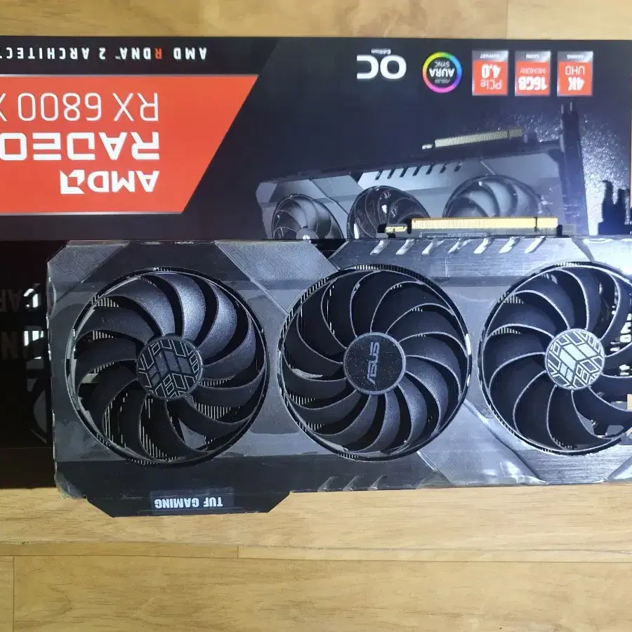 ASUS RX6800XT 중고무료배송