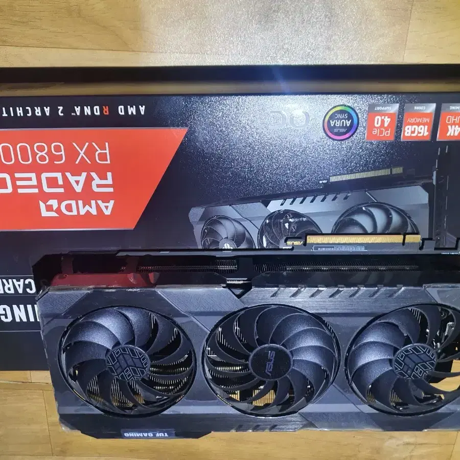 ASUS RX6800XT 중고무료배송