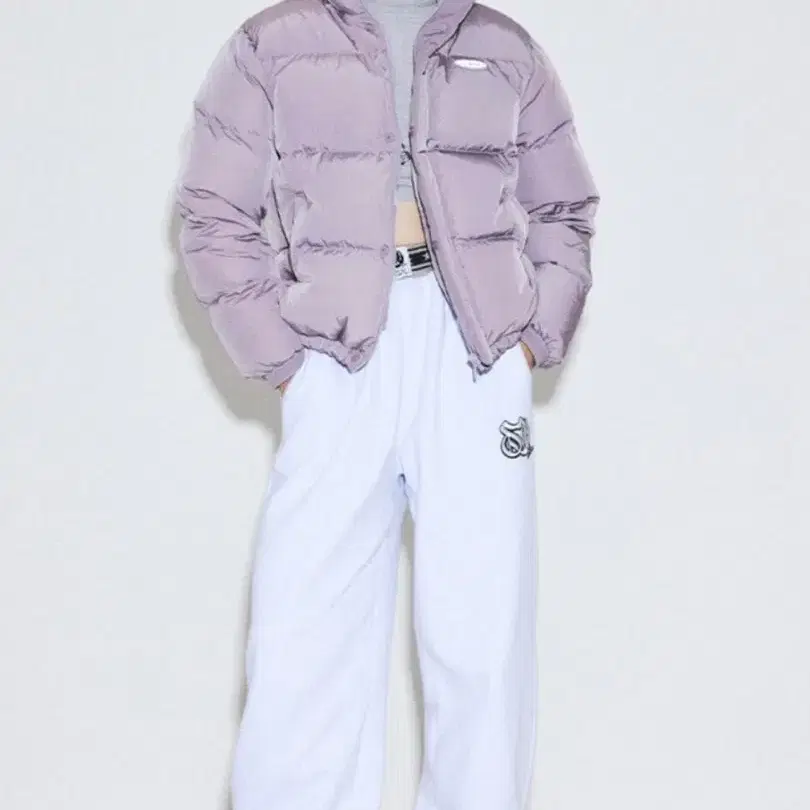 스컬프터 SHORT REVERSIBLE PUFFER DOWN [MAUVE