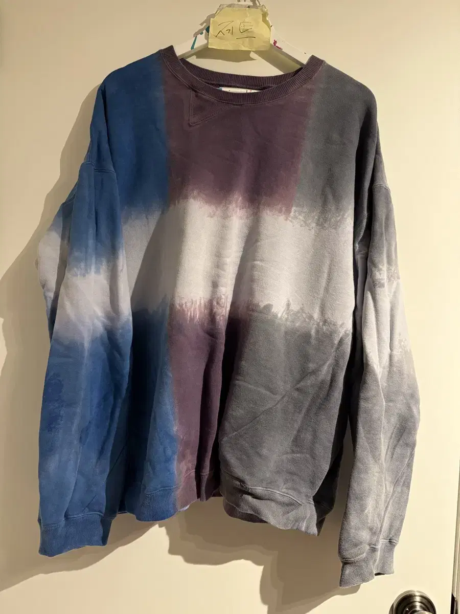 노마 NOMA 맨투맨 TWIST 3DYE SWEAT