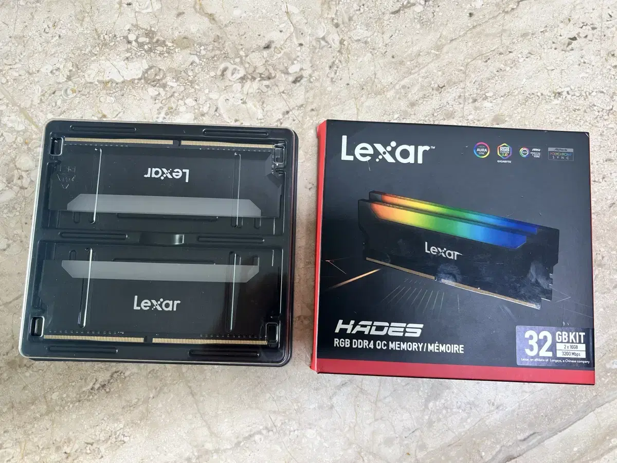 램 DDR4 Lexar 32GBKIT +상자