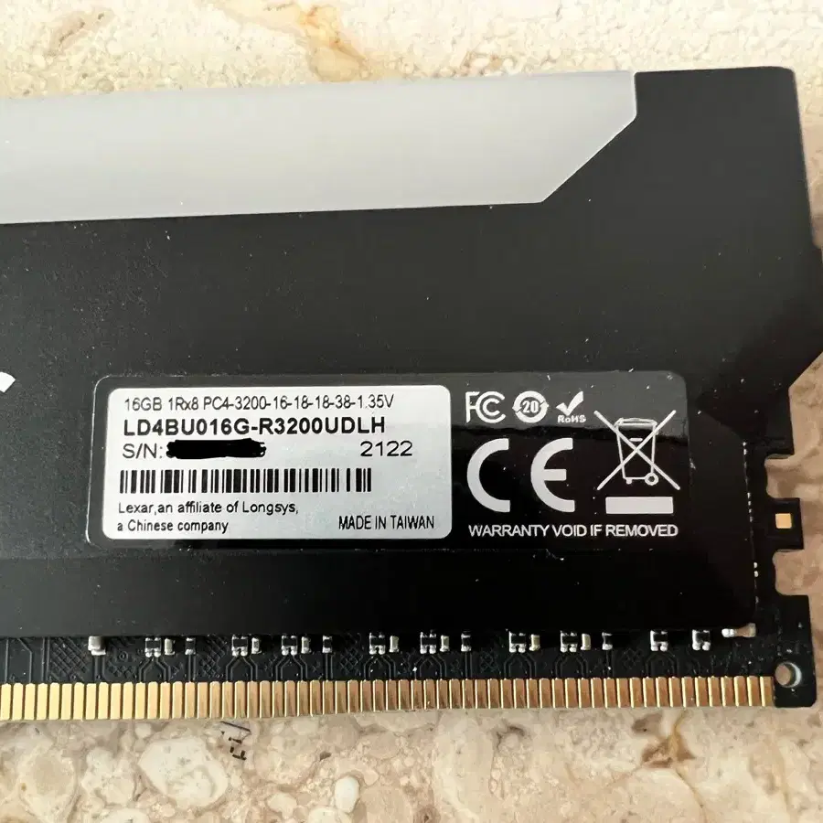 램 DDR4 Lexar 32GBKIT +상자