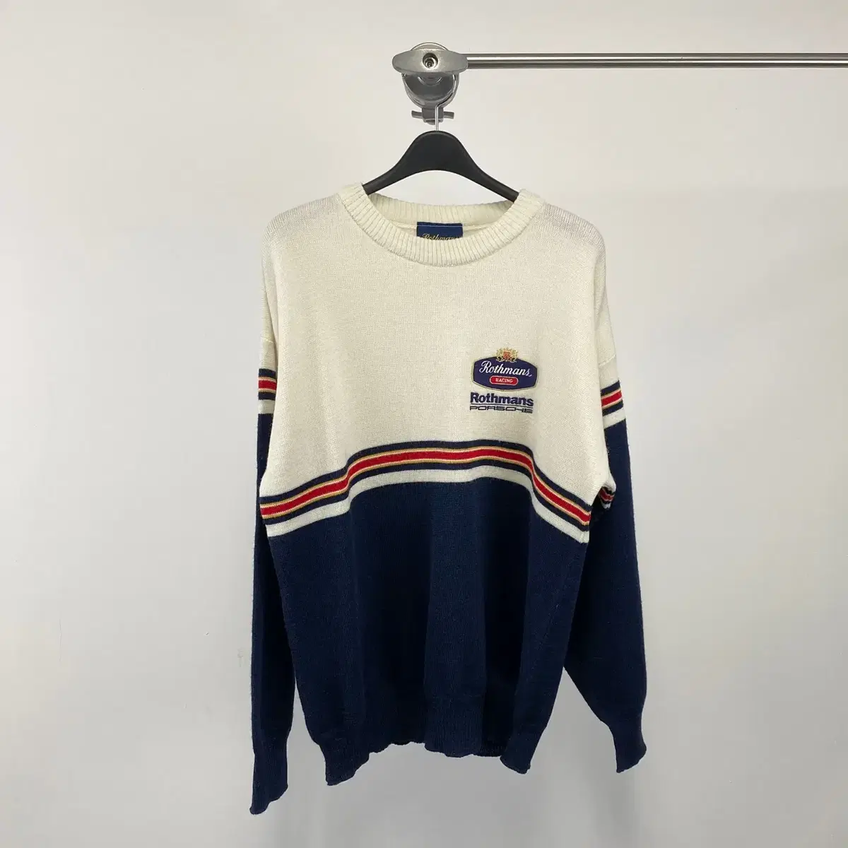 빈티지 90s ROTHMANS 포르쉐 니트