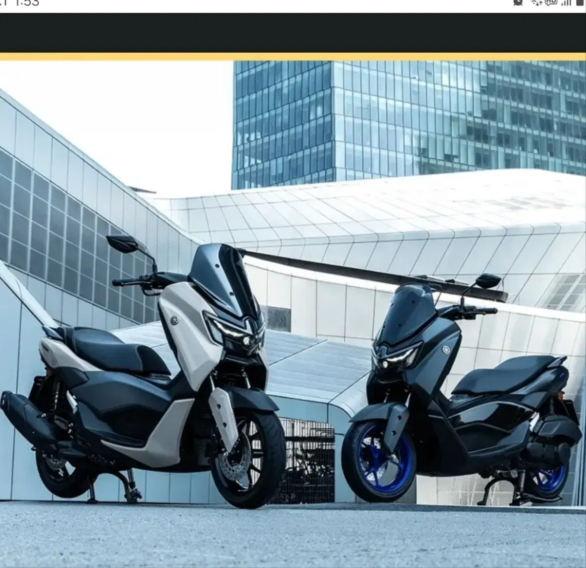 pcx125 nmax 125 포르자350 xmax300  바이크랜탈리스