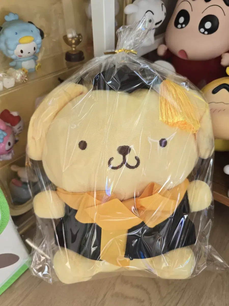 Pompompurin Medium Doll--Bachelor's Hat