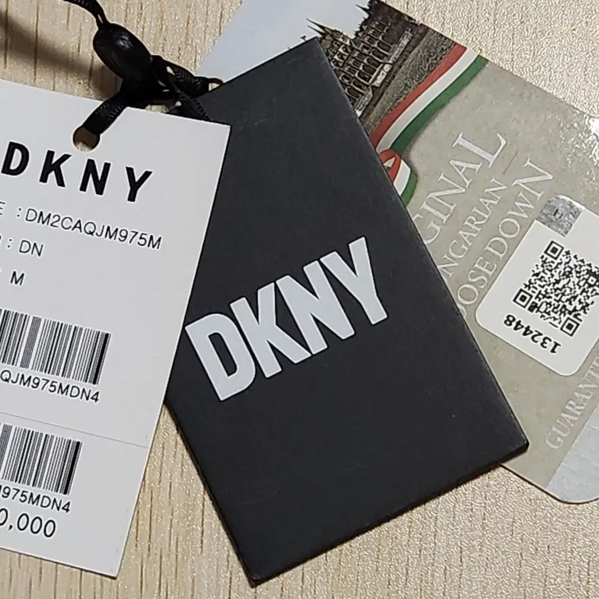 DKNY 한섬  패딩 점퍼 D.NAVY