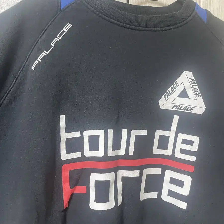 Palace Tour de Force Crew Black - 19FW