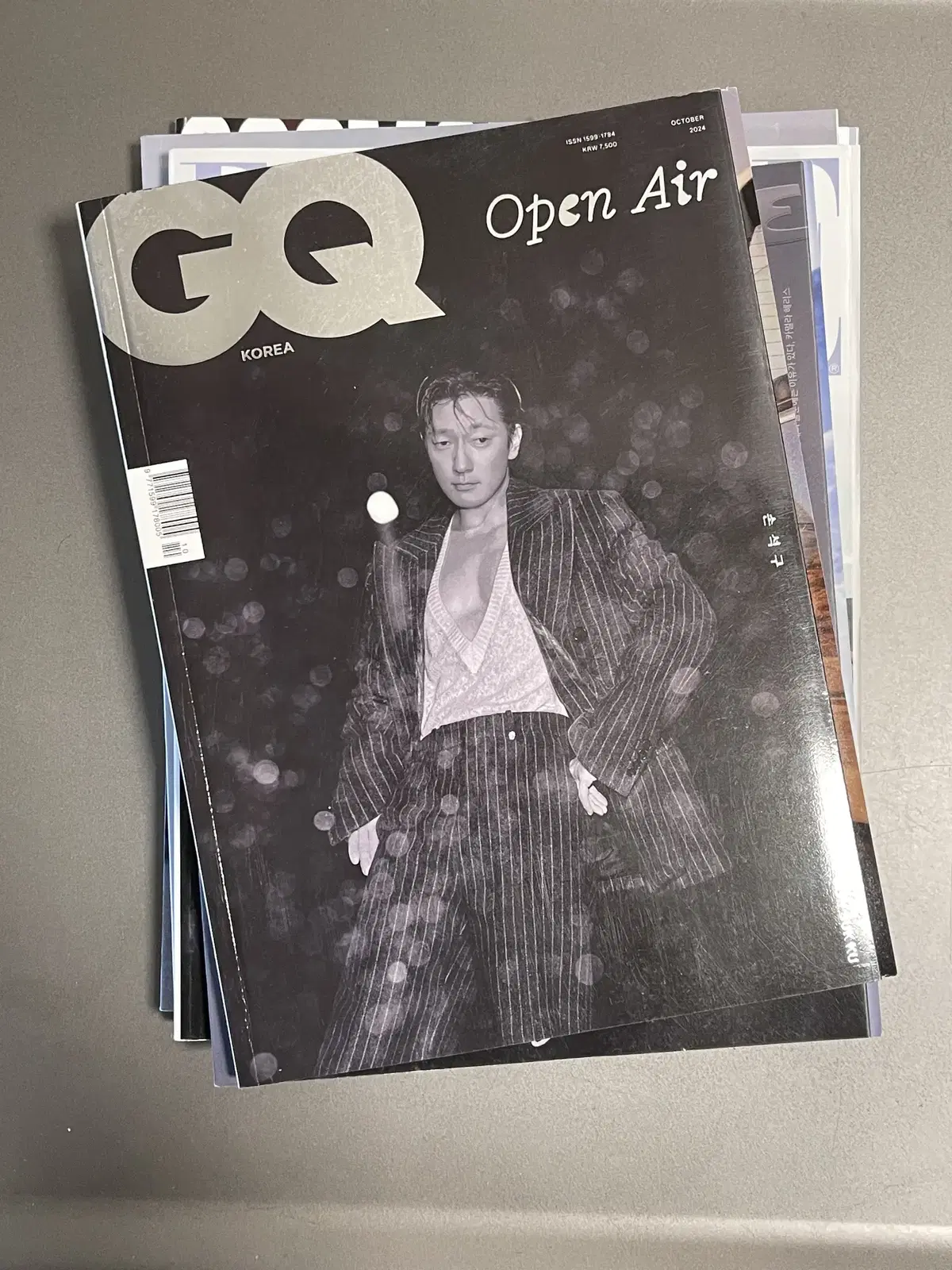 에이티즈, 이정재 GQ3등 잡지 6종 일괄 25000원