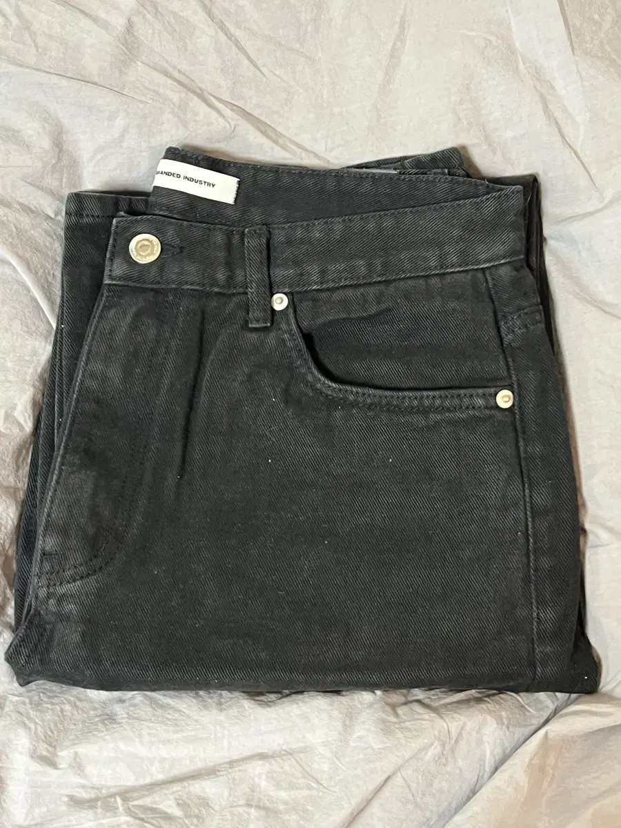 Branded 1790 Black Jeans Denim Size 32 Wide