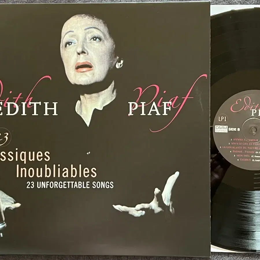 LP : Edith Piaf - 23 Classiques Inoublua