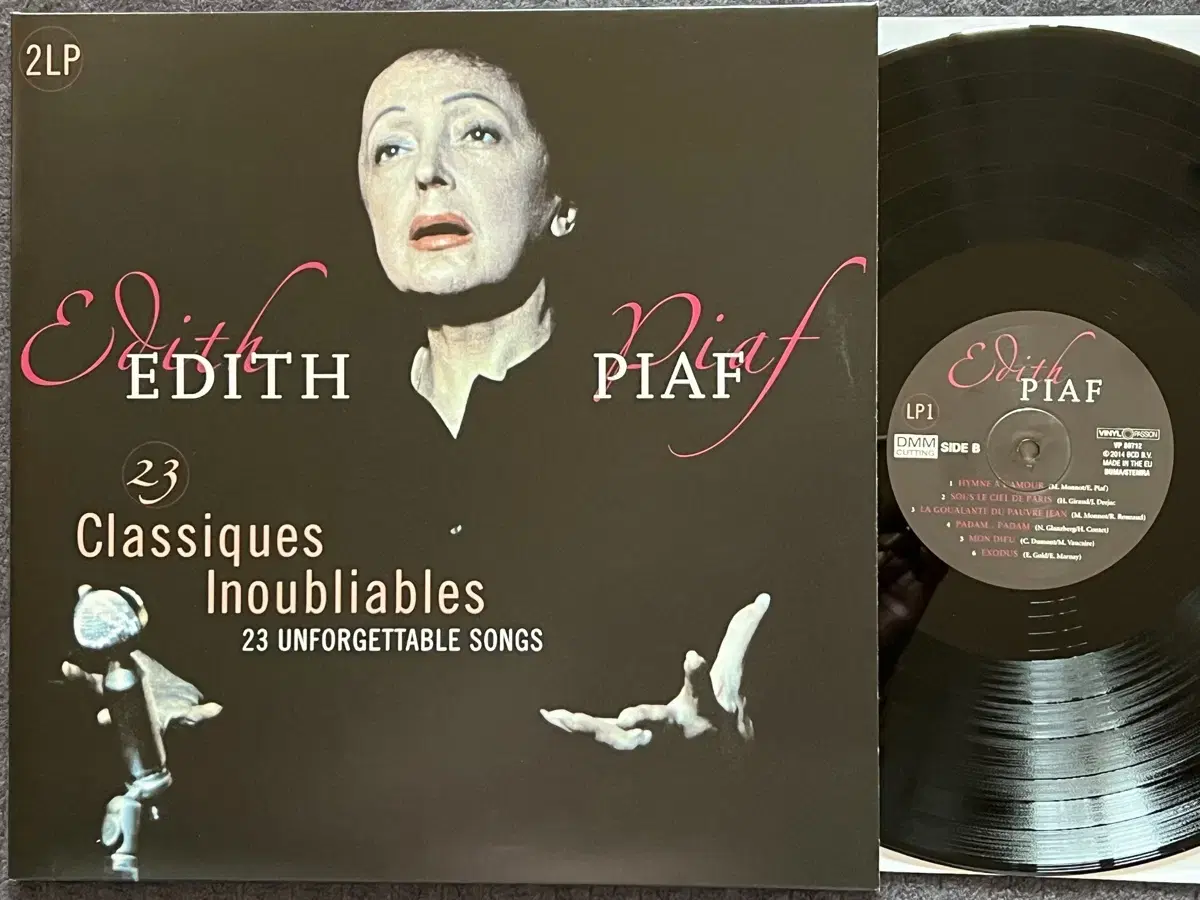 LP : Edith Piaf - 23 Classiques Inoublua