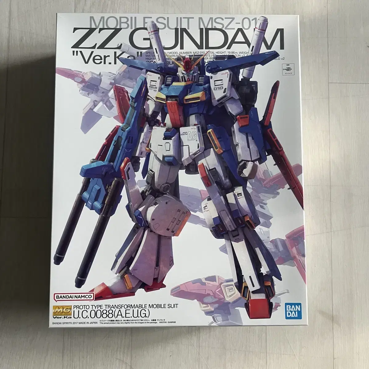 MG ZZ Double Zeta Ver.ka Burka sealed sells