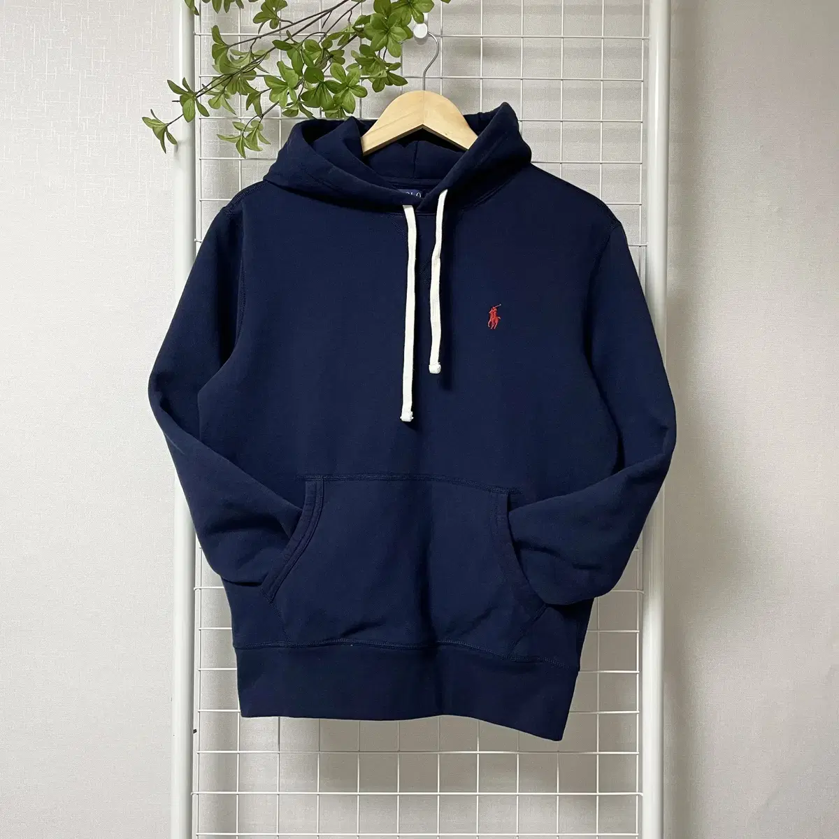 Polo Red Pony Fleece Hoodie Navy WK-0101