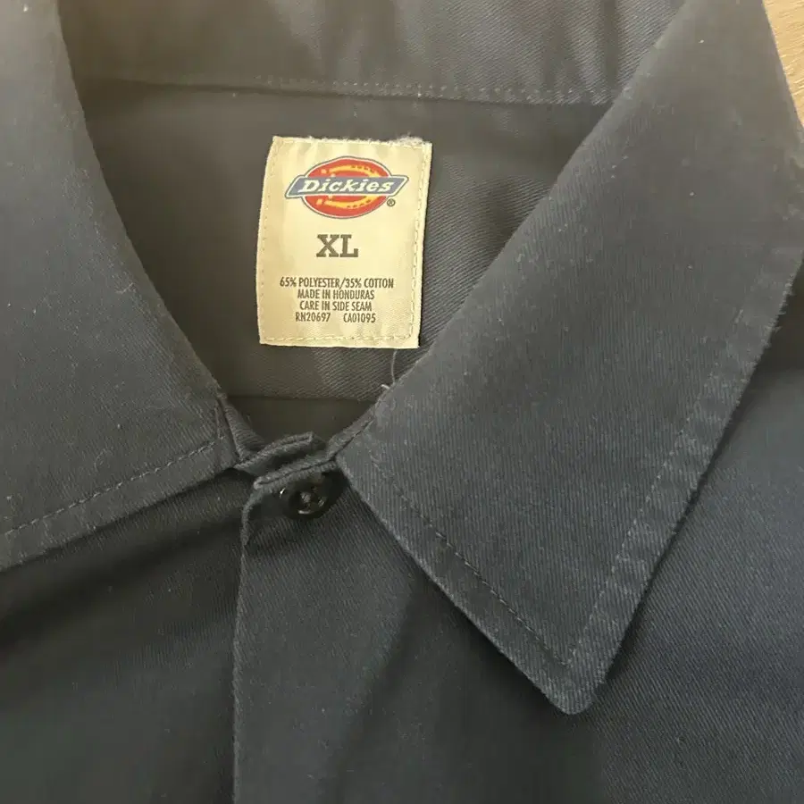 디키즈 면 워크셔츠 네이비 xl dickies