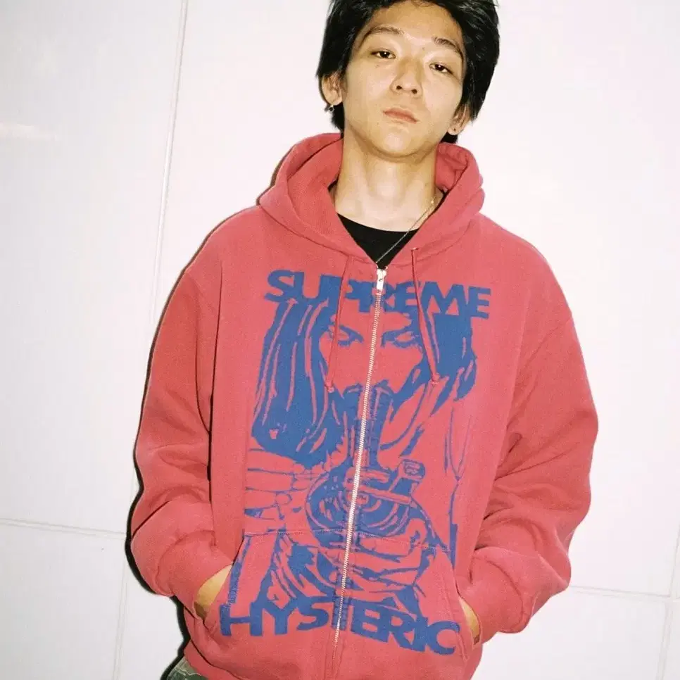 Supreme Hysteric Glamour thermal zip up