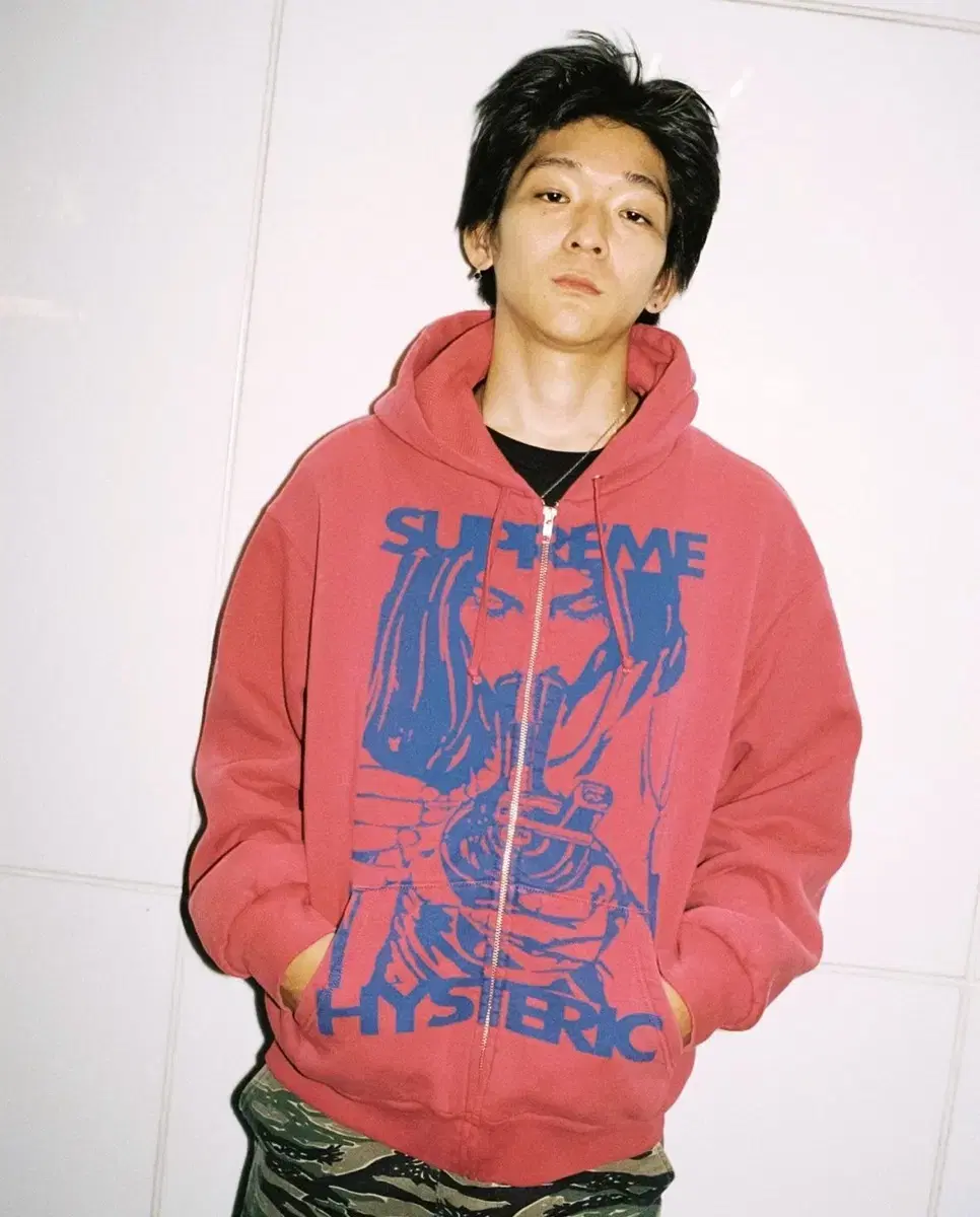 Supreme Hysteric Glamour thermal zip up