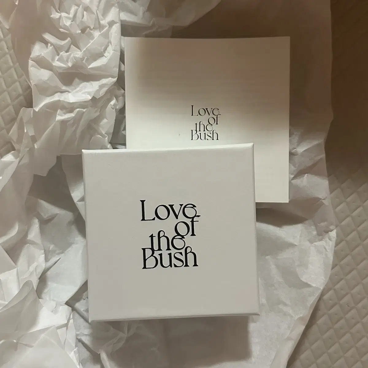 love of the bush 럽오브더부쉬 이어커프 새상품