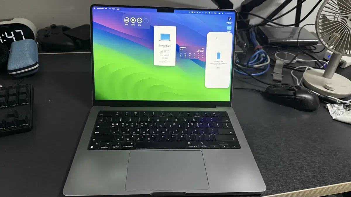 맥북 프로 14인치 M1 PRO/램32/10CPU/512GB