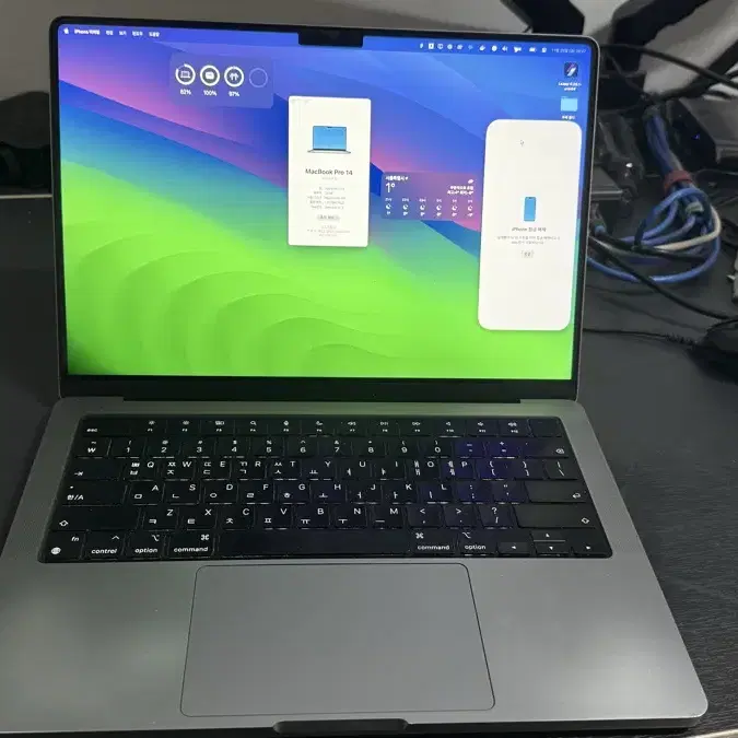 맥북 프로 14인치 M1 PRO/램32/10CPU/512GB