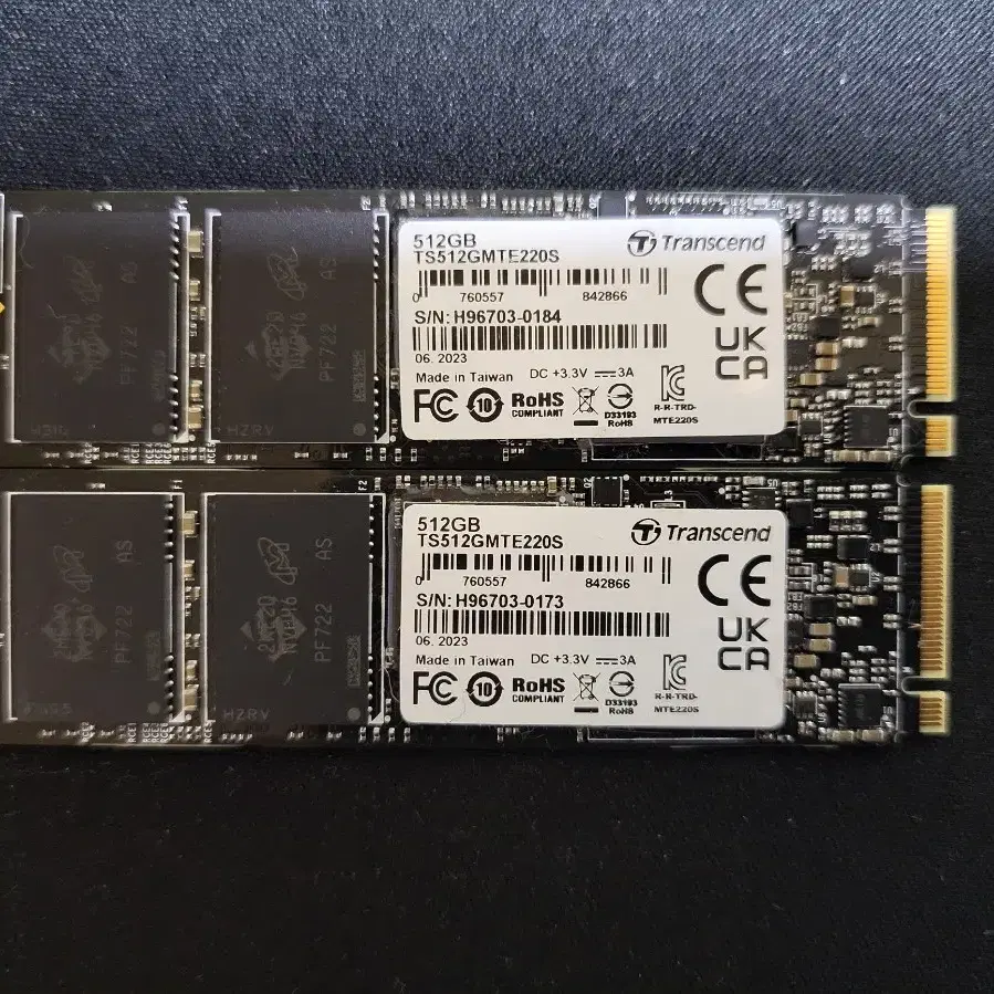 컴퓨터 저장장치 NVME SSD TS512GMTE220S 512GB