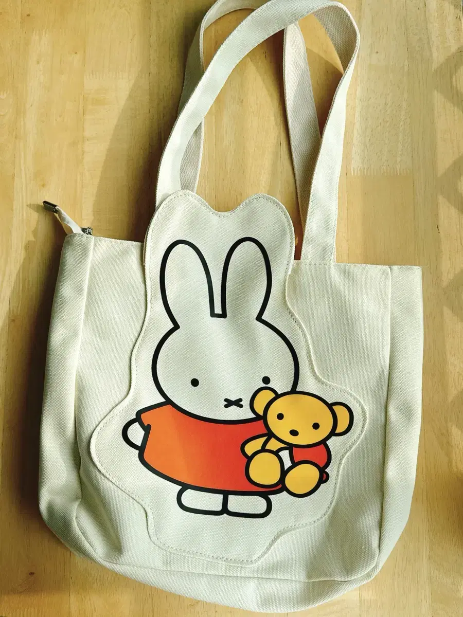 딕브루너 miffy 미피 캔버스 빅숄더백