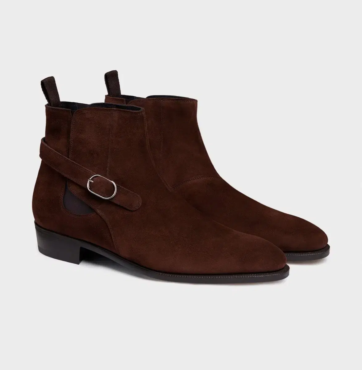 [UK9]존롭 Masons suede chelsea boots