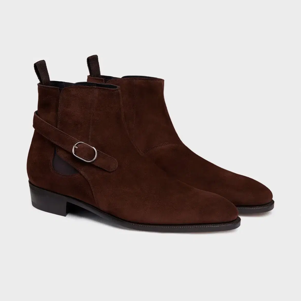 [UK9]존롭 Masons suede chelsea boots