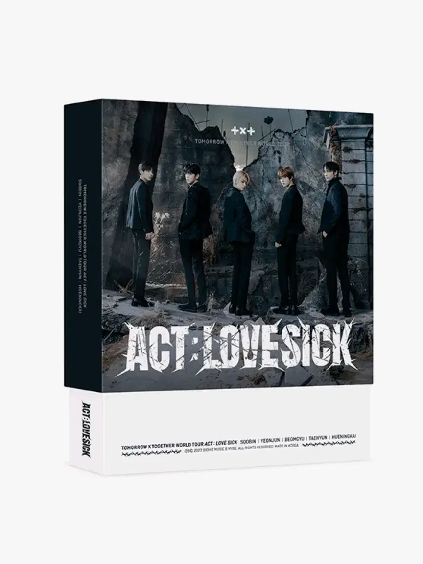 투바투 act sick cd버전 분철