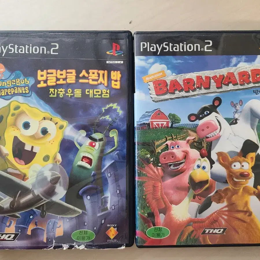 PS2 보글보글 스폰지 밥 좌충우돌 대모험 (반야드 증정)