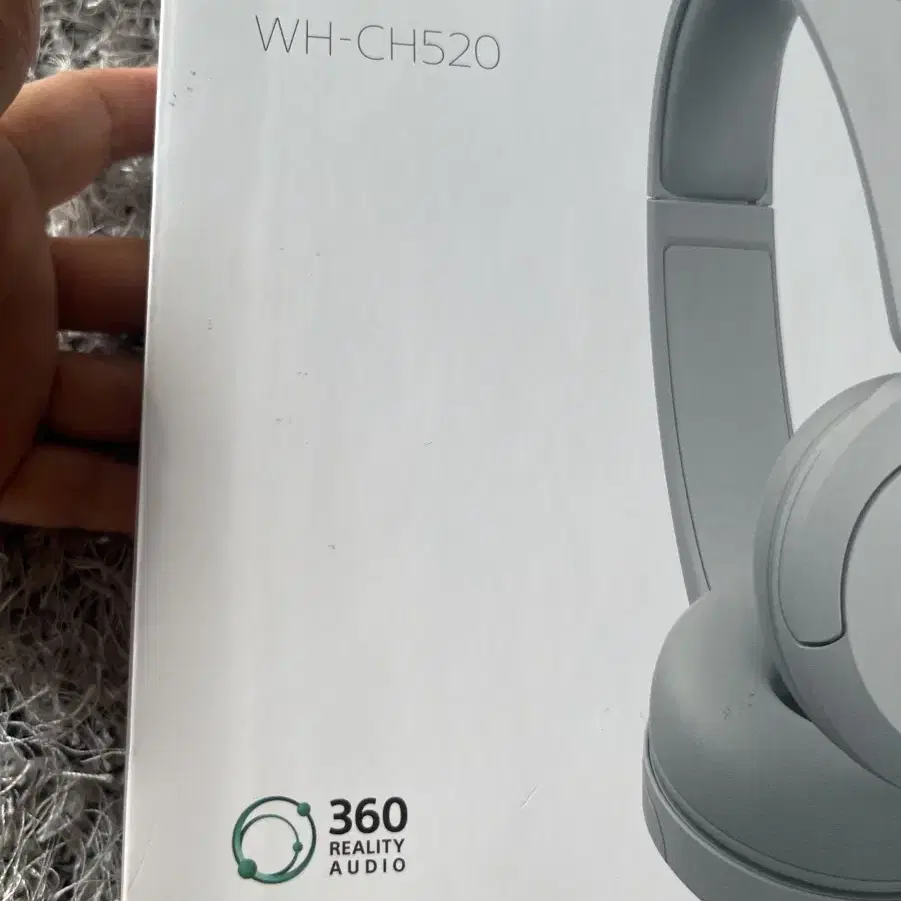 SONY 소니 WH-CH520 WZ 화이트 무선 헤드폰