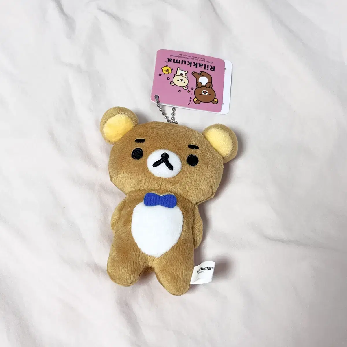 Sanx Rilakkuma eyebrows keyring keychain loose mascot