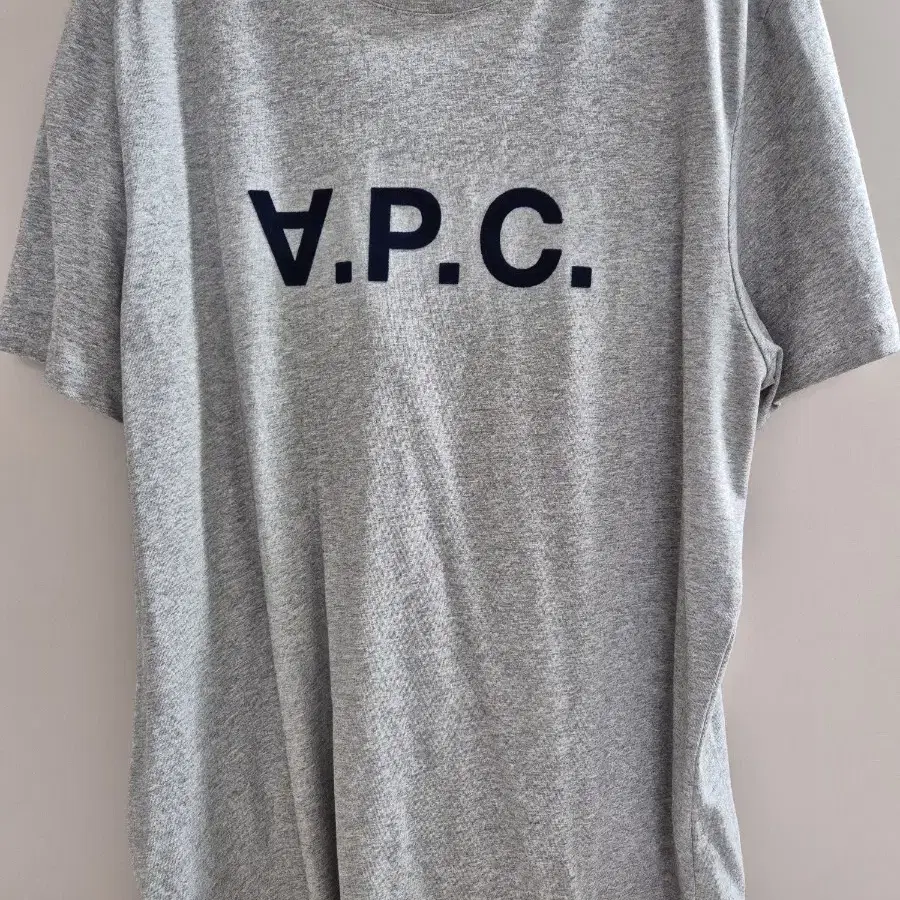 apc 아페쎄 벨벳로고 티셔츠 XL