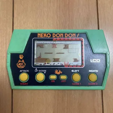 [가격 인하] 타카토키토이즈 NEKO DON DON LCD 게임기 레트로