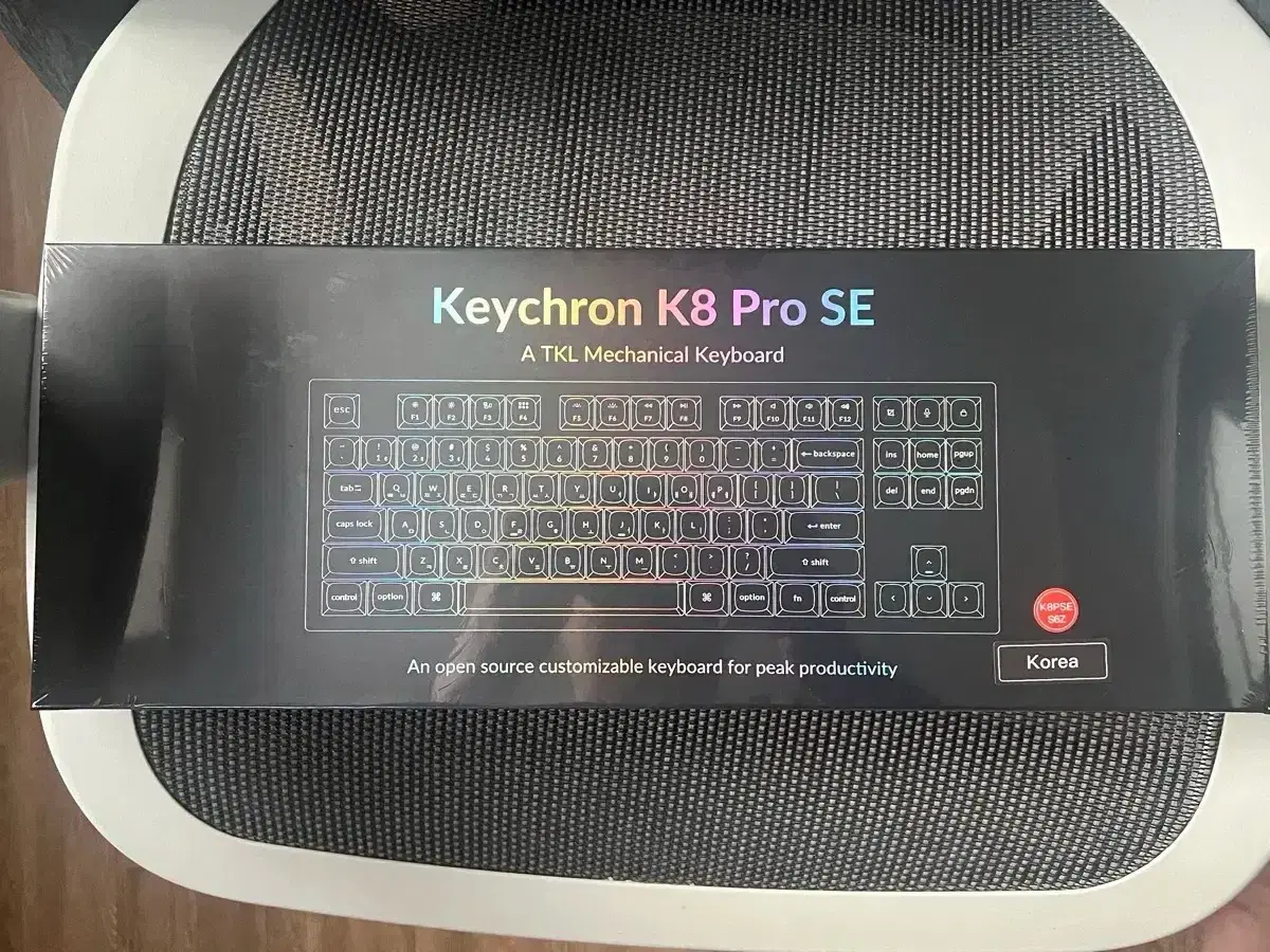 [Unsealed]KEYCRON K8 Pro SE Silent Red Axis White Color Keyboard Ten Keyless