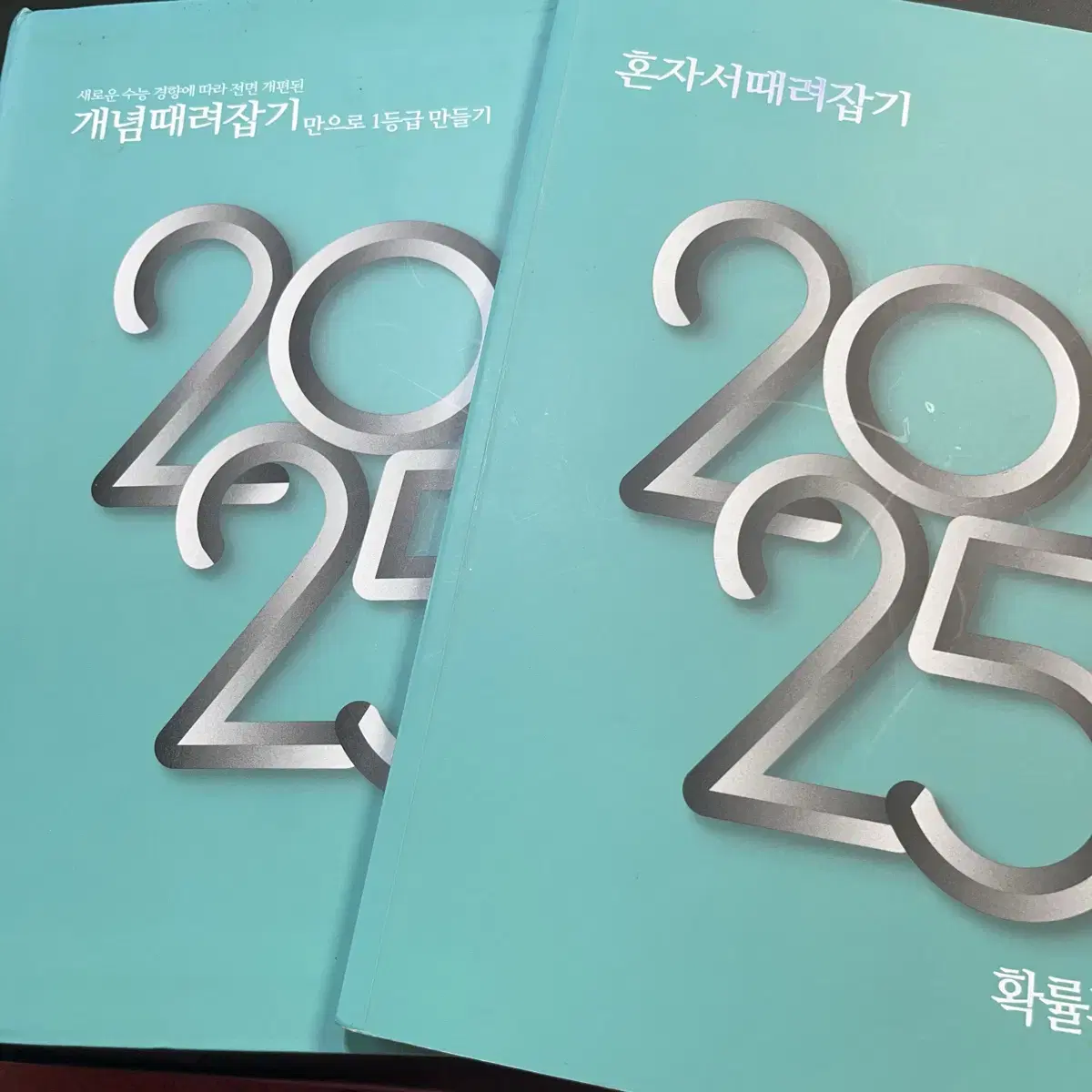 정승제 2025 개념때려잡기 확통 도서