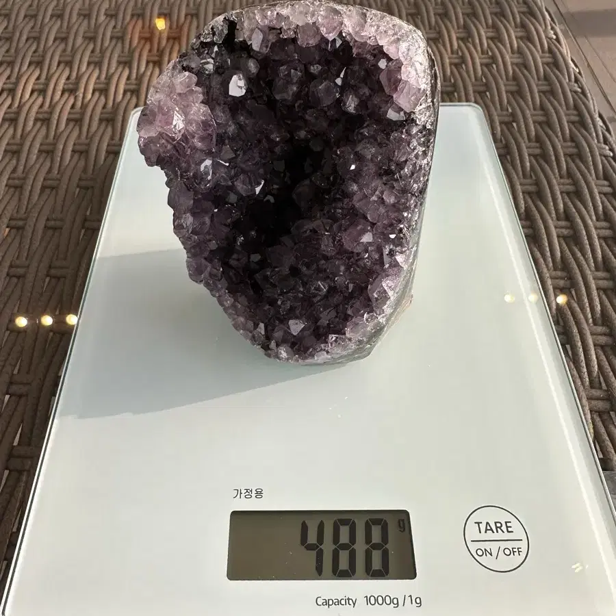 자수정 원석 488g